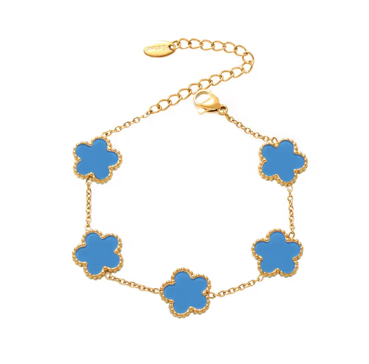 High quality clover flowers bracelet